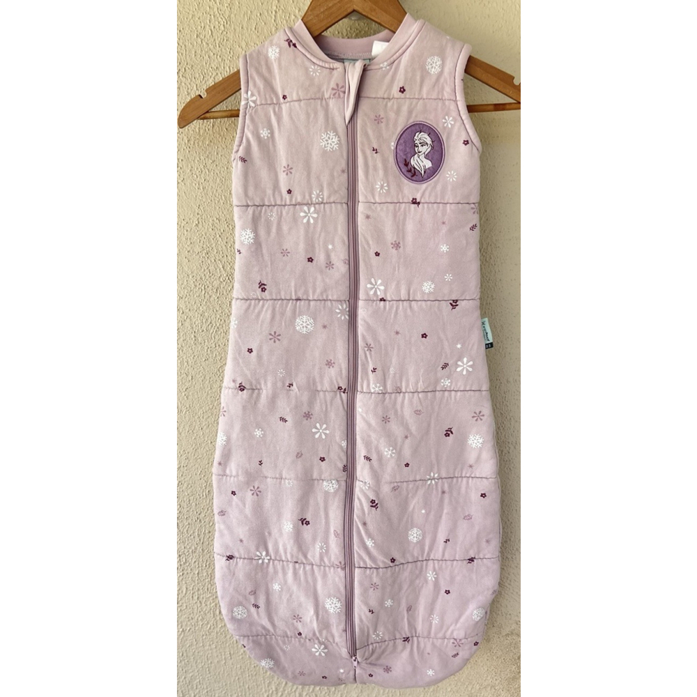 Ergopouch Sleep Suit Organic Cotton Sleeping Bag TOG 2.5 8-24m Pink Disney Elsa